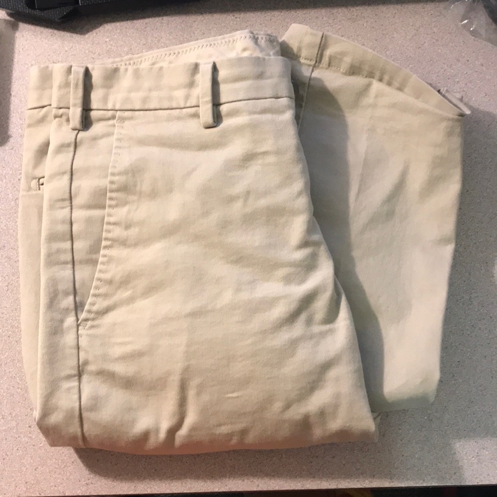 beige chino pants